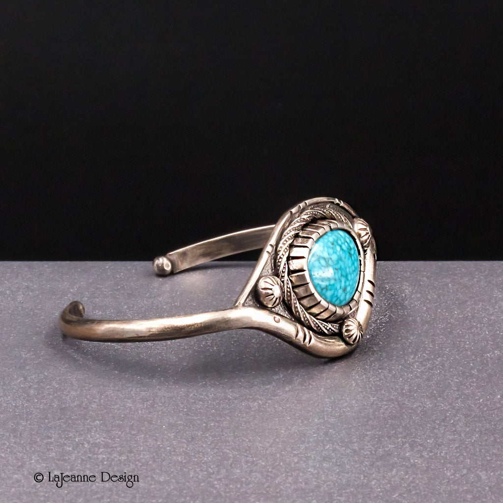 Turquoise Sterling Silver Cuff Bracelet
