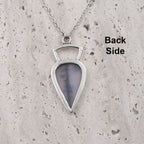 Dendritic Agate Sterling Silver Necklace
