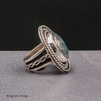 Size 7.25 - Labradorite Sterling Silver Ring