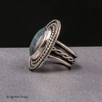 Size 7.25 - Labradorite Sterling Silver Ring