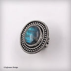 Size 7.25 - Labradorite Sterling Silver Ring