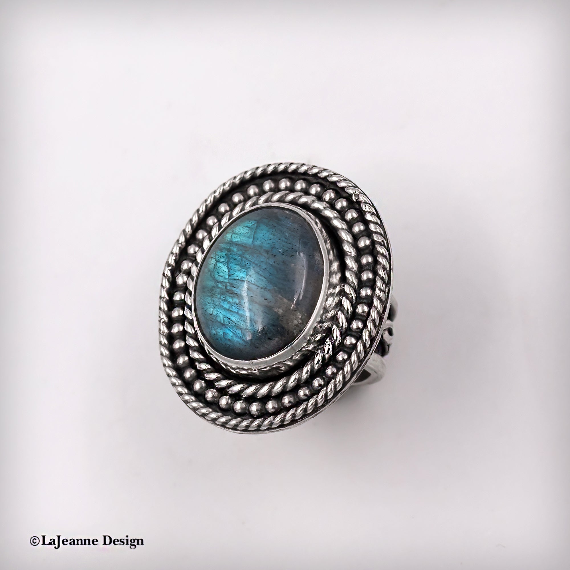 Size 7.25 - Labradorite Sterling Silver Ring