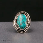 Size 6.75 - Turquoise Mountain Turquoise Sterling Silver Ring