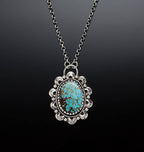 Number 8 Turquoise Necklace