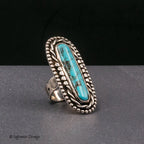 Size 6 - Kingman Turquoise Sterling Silver Ring