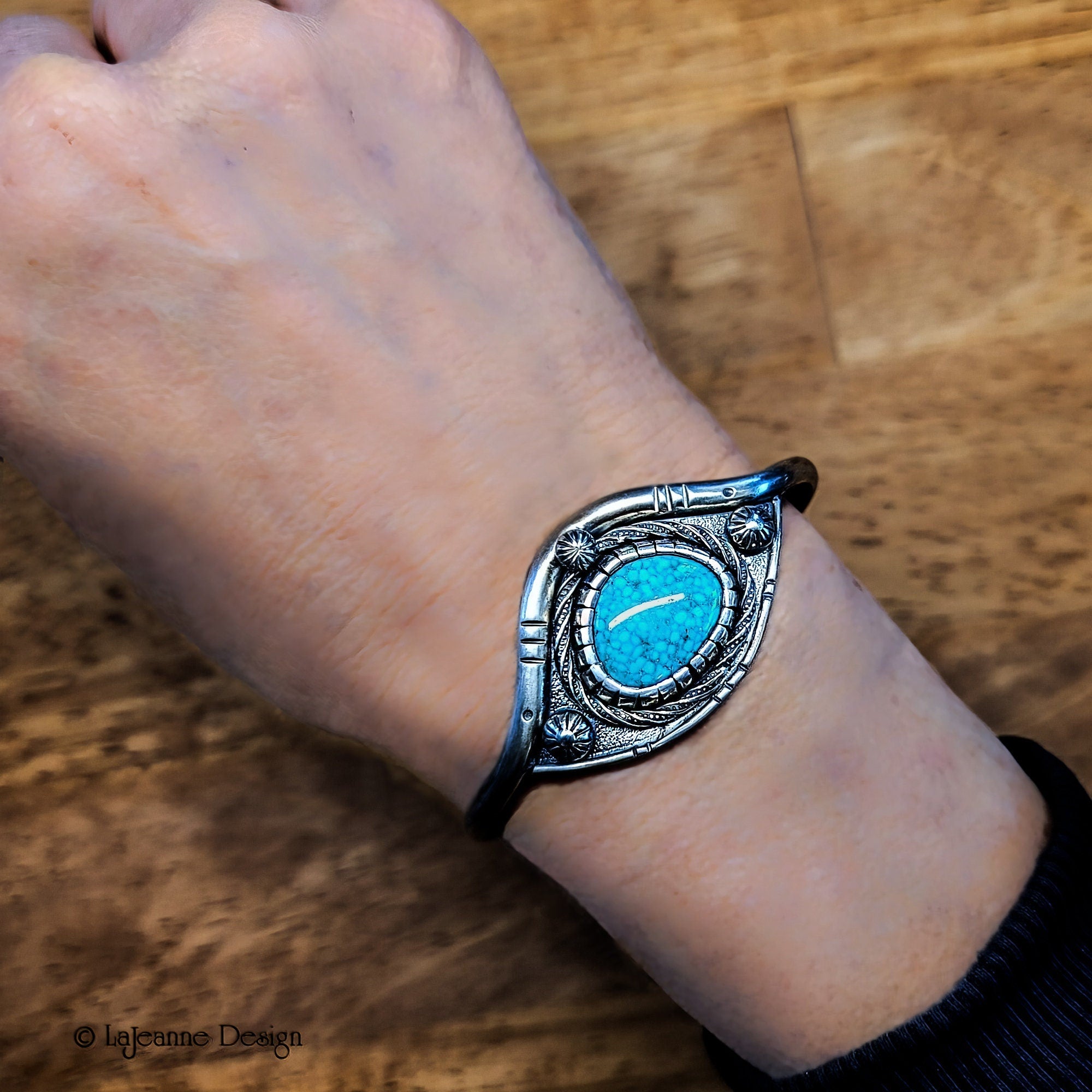 Turquoise Sterling Silver Cuff Bracelet