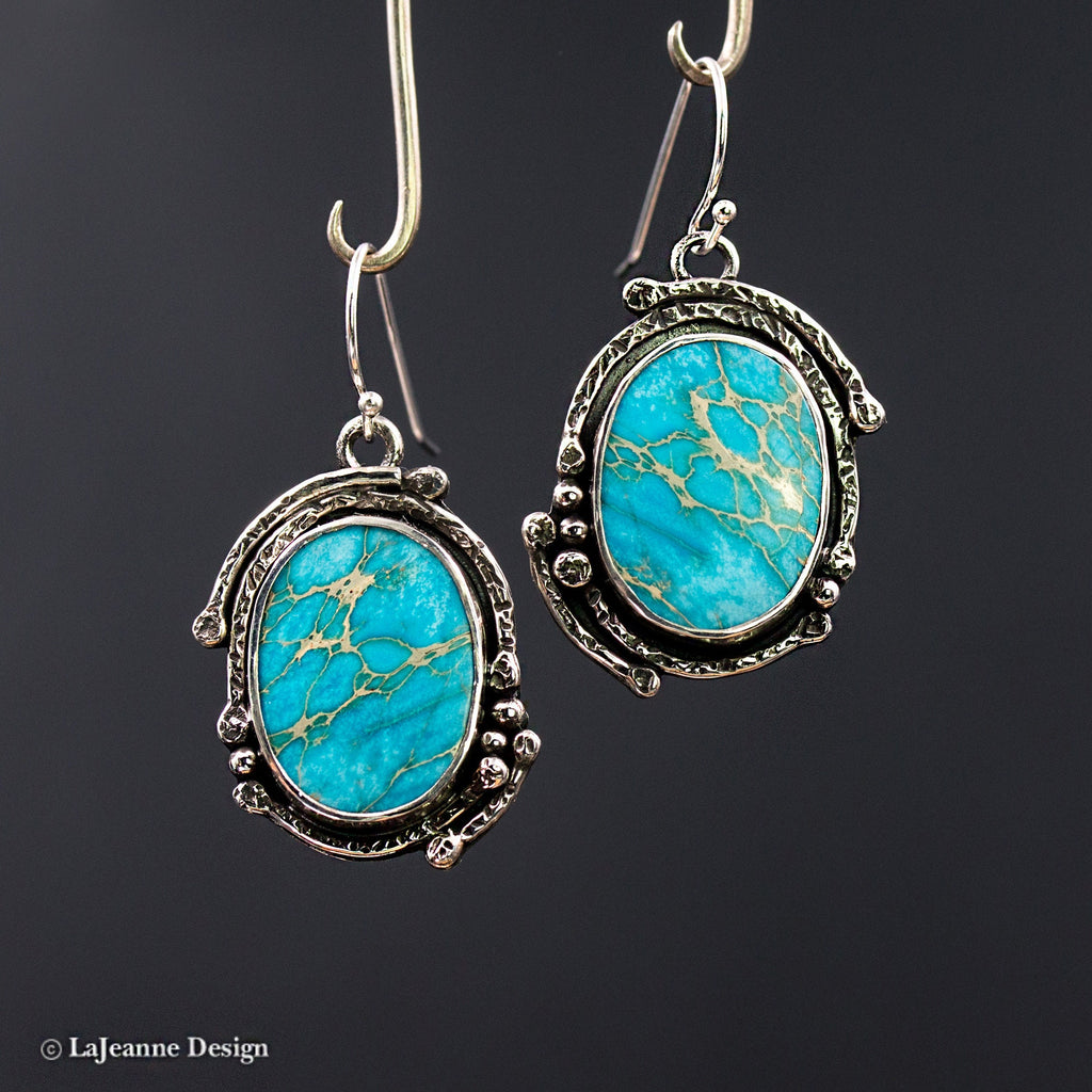 Sea Sediment Jasper Earrings