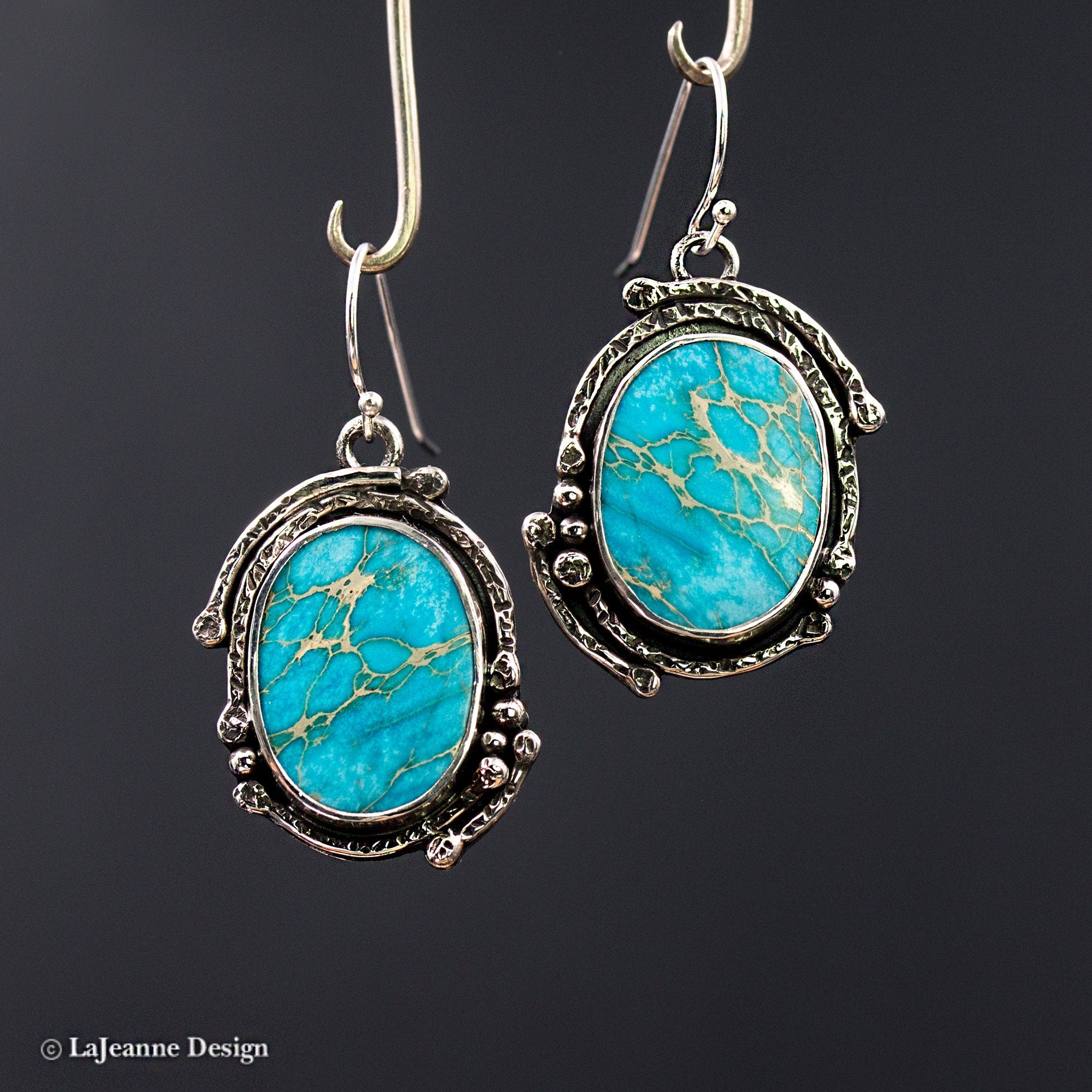 Sea Sediment Jasper Earrings