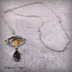 Maligano Jasper Drusy Sterling Silver Necklace