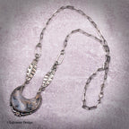 Dendritic Agate Sterling Silver Necklace