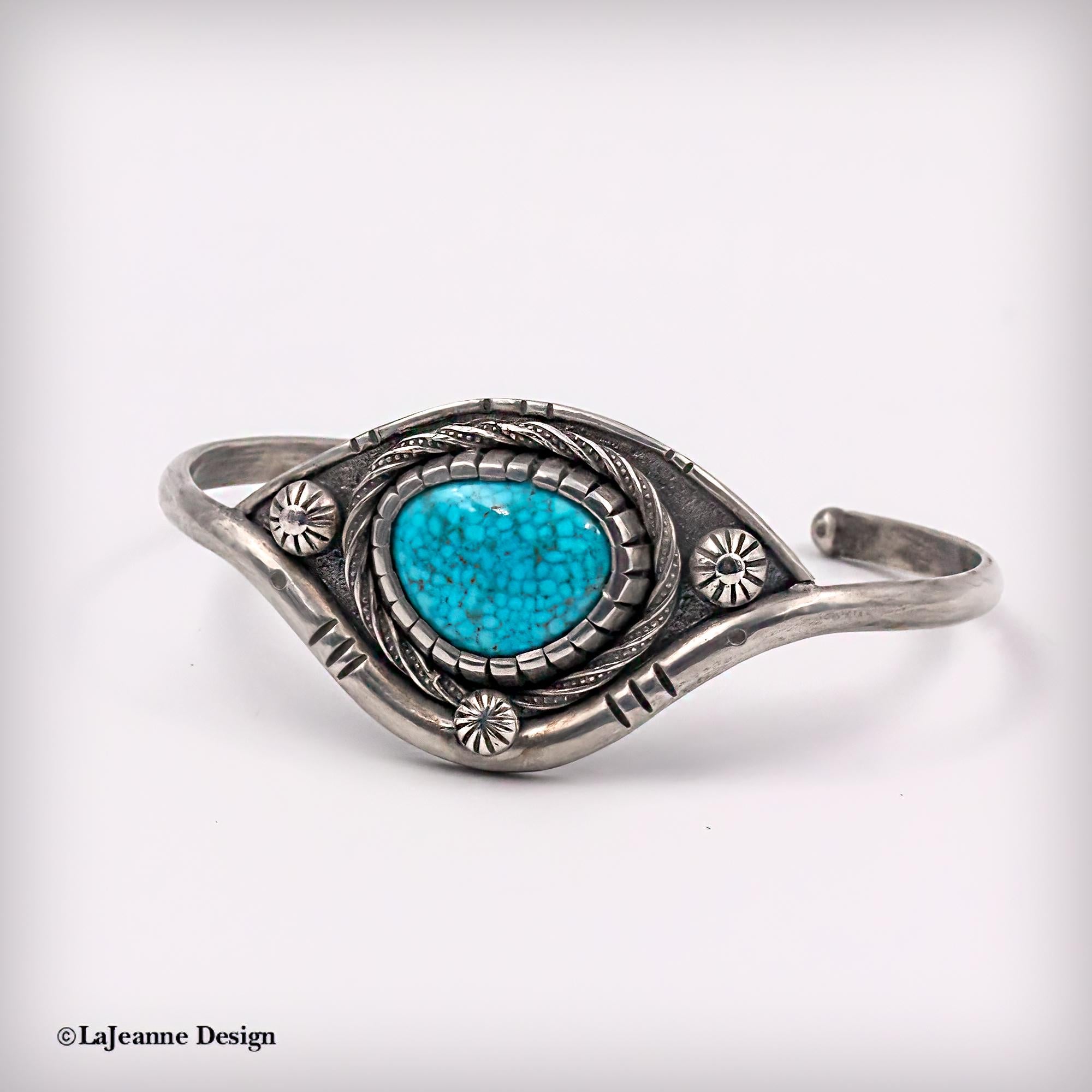 Turquoise Sterling Silver Cuff Bracelet
