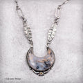 Dendritic Agate Sterling Silver Necklace