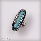 Size 6 - Kingman Turquoise Sterling Silver Ring