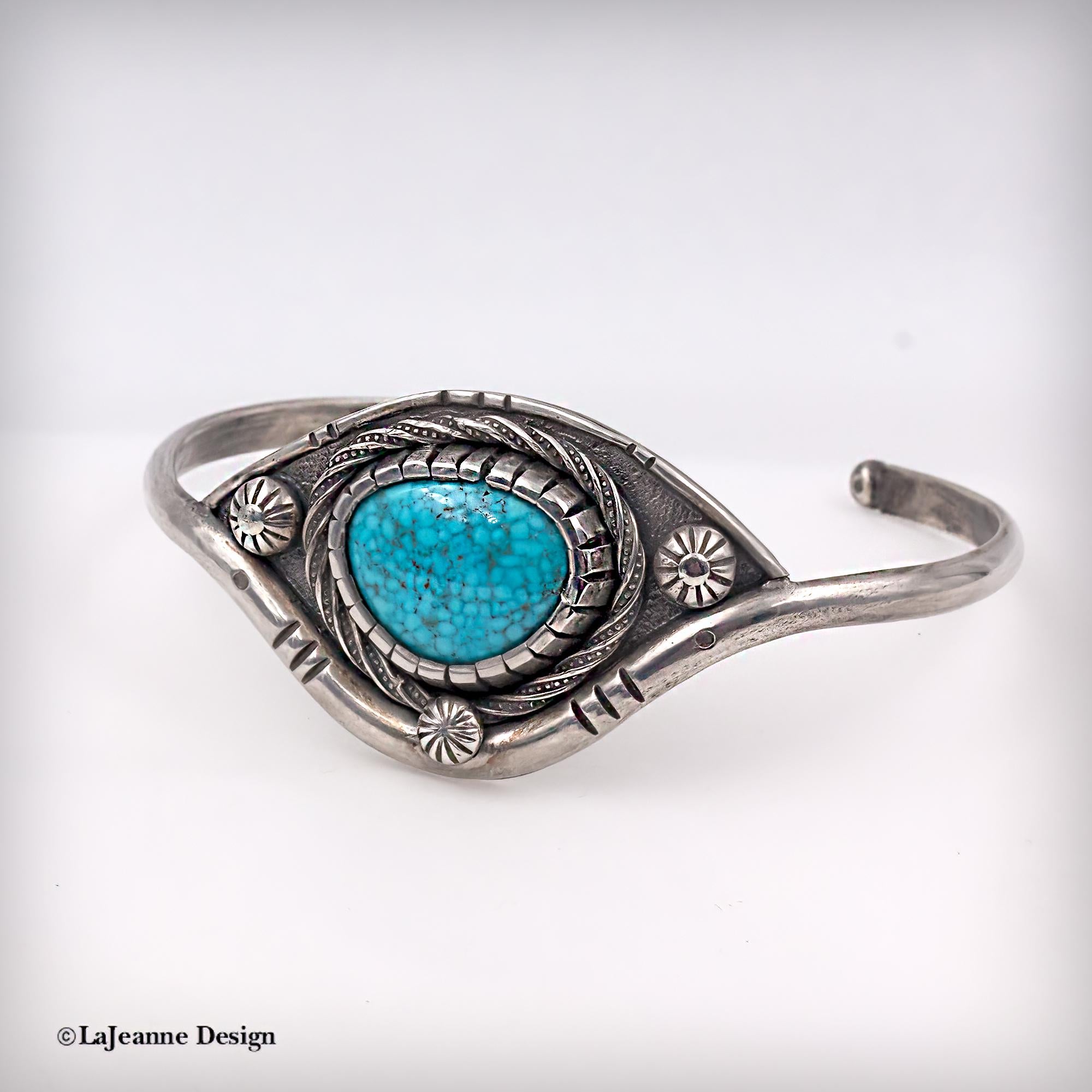 Turquoise Sterling Silver Cuff Bracelet