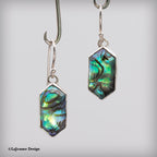 Abalone Shell Sterling Silver Earrings