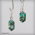 Abalone Shell Sterling Silver Earrings