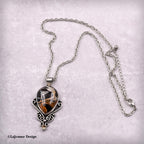 Amazon Valley Jasper &amp; Citrine Sterling Silver Necklace