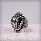 Size 10 - White Buffalo Turquoise Sterling Silver Ring | Unisex