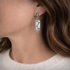 Wild Horse Stone Sterling Silver Earrings